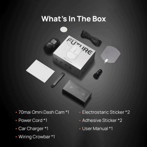 دوربین خودرو سونتی می مدل Dash Cam Omni X200 128GB